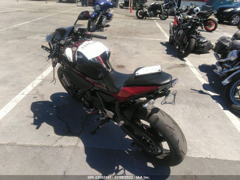 2021 KAWASAKI EX650 M ML5EXEM12MDA38388