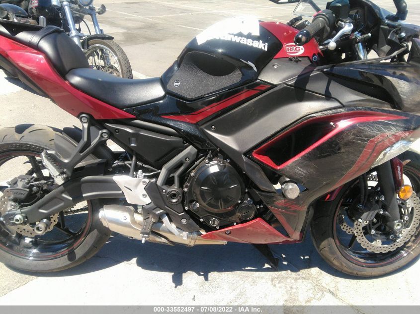 2021 KAWASAKI EX650 M ML5EXEM12MDA38388