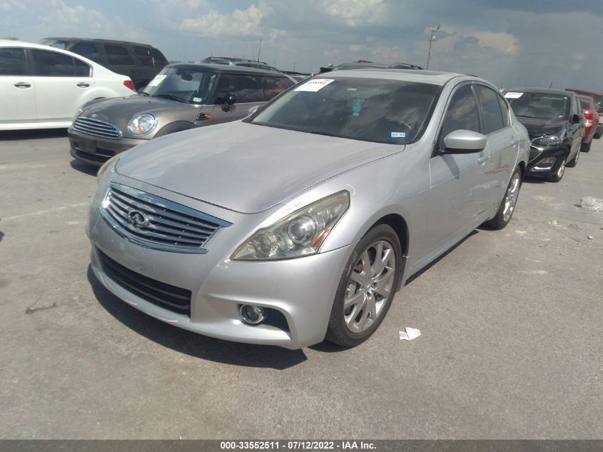 2013 INFINITI G37 SEDAN JOURNEY/SPORT JN1CV6AP1DM718140
