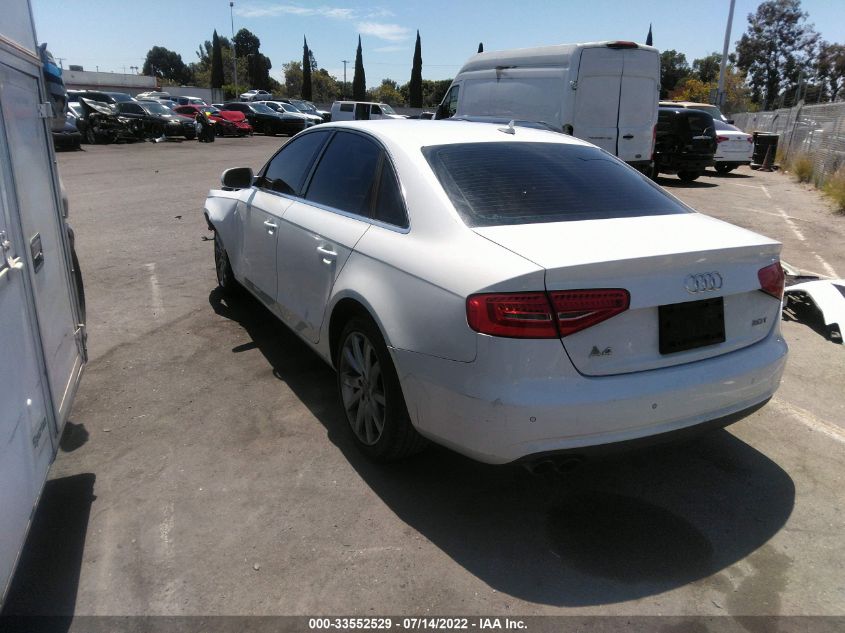 2013 AUDI A4 PRESTIGE WAUJFAFLXDN035807