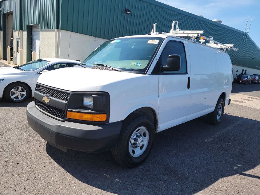 2015 CHEVROLET EXPRESS CARGO VAN 1GCWGFCF3F1166850