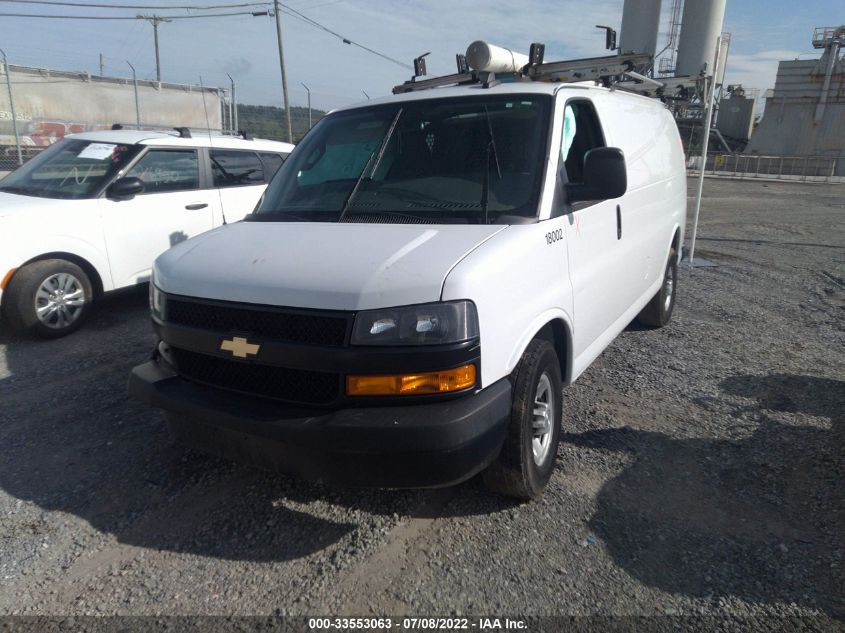 2018 CHEVROLET EXPRESS CARGO VAN 1GCWGAFG7J1334800