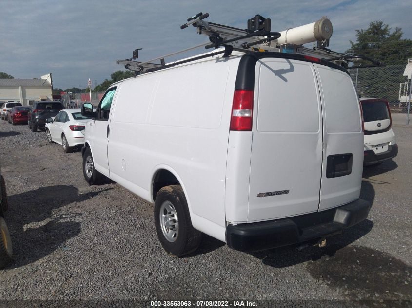 2018 CHEVROLET EXPRESS CARGO VAN 1GCWGAFG7J1334800