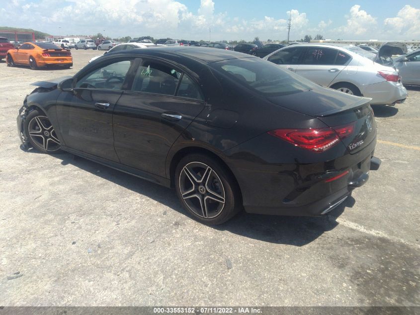 2021 MERCEDES-BENZ CLA CLA 250 W1K5J4GB2MN165919