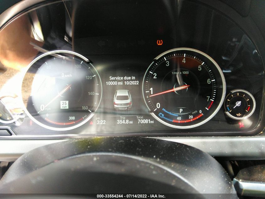 2014 BMW 6 SERIES 650I XDRIVE WBA6B4C58ED371486