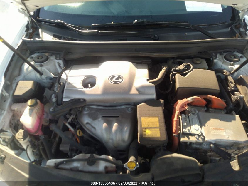 2014 LEXUS ES 300H HYBRID JTHBW1GG5E2040567