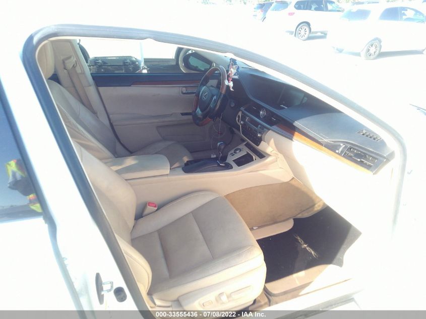 2014 LEXUS ES 300H HYBRID JTHBW1GG5E2040567