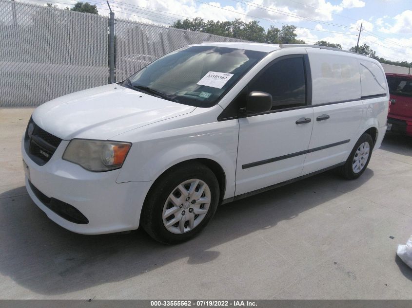 2014 RAM CARGO VAN TRADESMAN 2C4RRGAG9ER470235