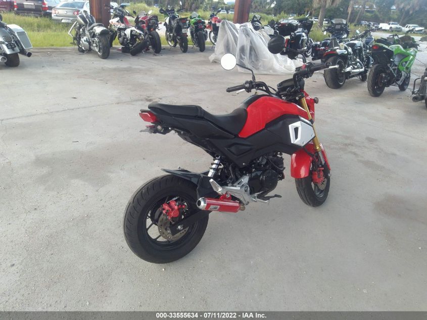 2020 HONDA GROM 125 MLHJC7513L5202115