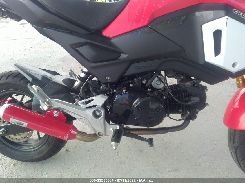 2020 HONDA GROM 125 MLHJC7513L5202115