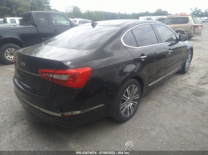 2014 KIA CADENZA PREMIUM KNALN4D75E5125340