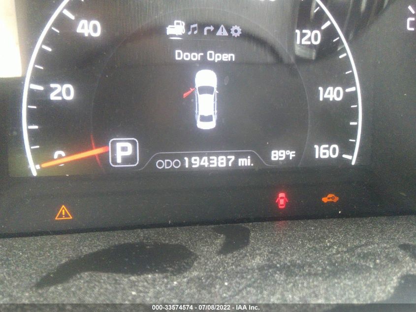 2014 KIA CADENZA PREMIUM KNALN4D75E5125340
