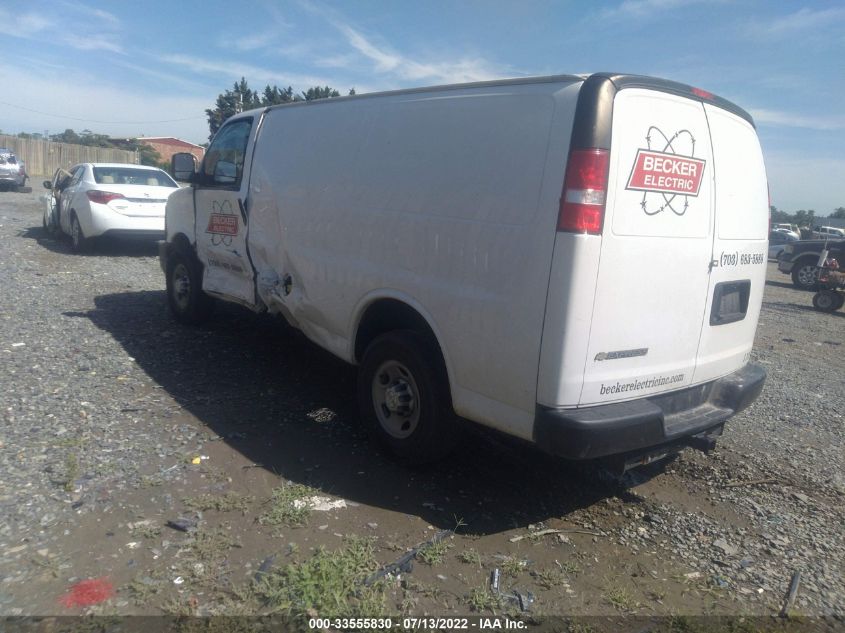 2017 CHEVROLET EXPRESS CARGO VAN 1GCZGGFG1H1187707