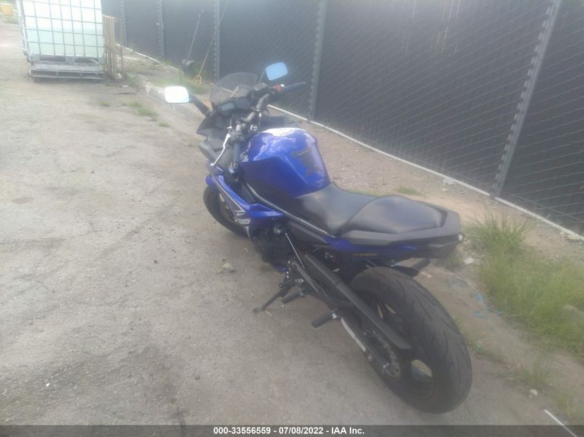 2009 YAMAHA FZ6 R JYARJ18E39A003584
