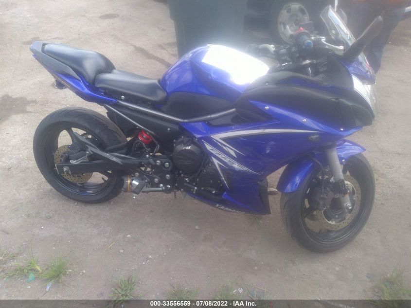 2009 YAMAHA FZ6 R JYARJ18E39A003584