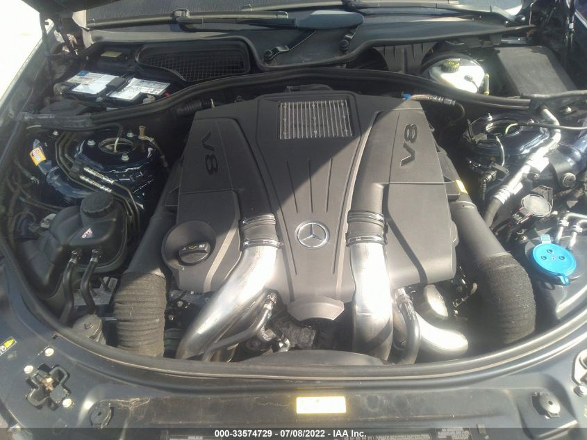 2013 MERCEDES-BENZ S-CLASS S 550 WDDNG9EB6DA529118
