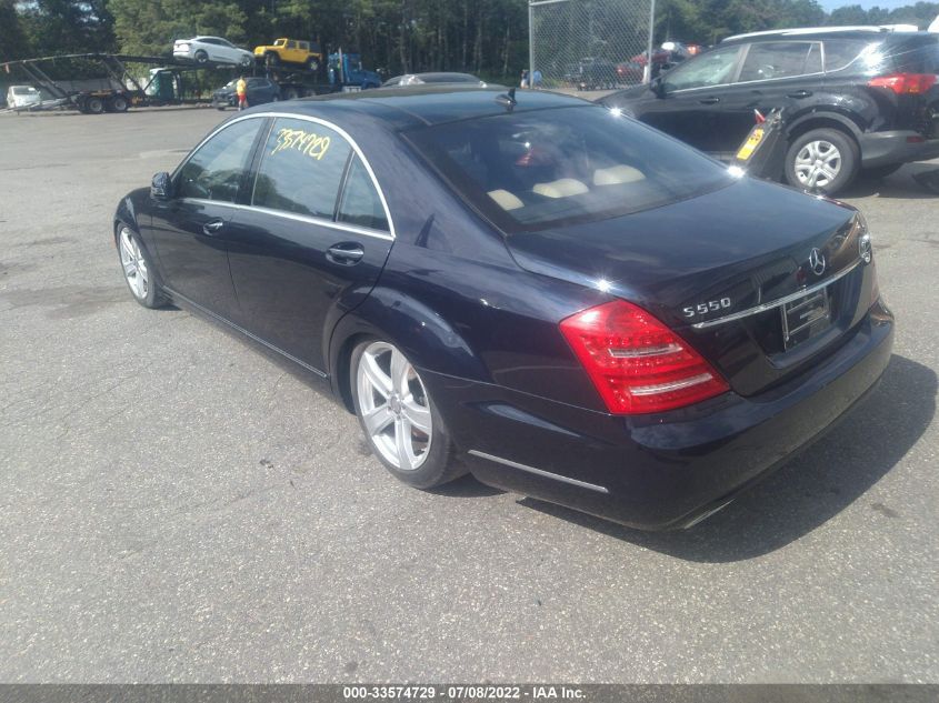 2013 MERCEDES-BENZ S-CLASS S 550 WDDNG9EB6DA529118