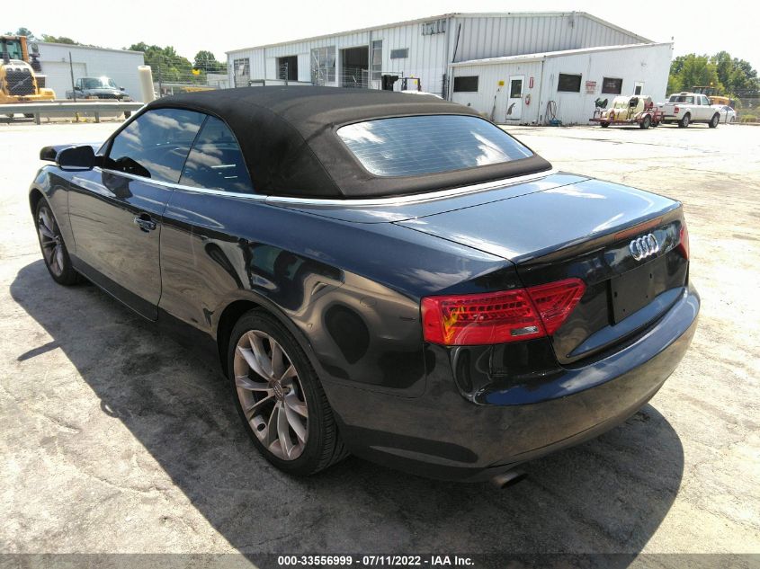 2013 AUDI A5 PREMIUM PLUS WAULFAFH8DN012031