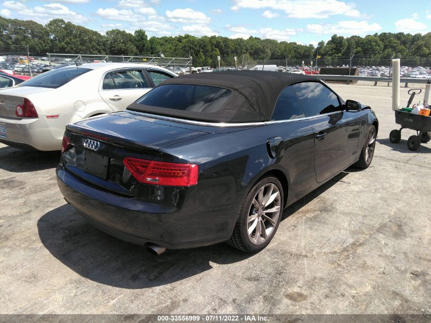 2013 AUDI A5 PREMIUM PLUS WAULFAFH8DN012031