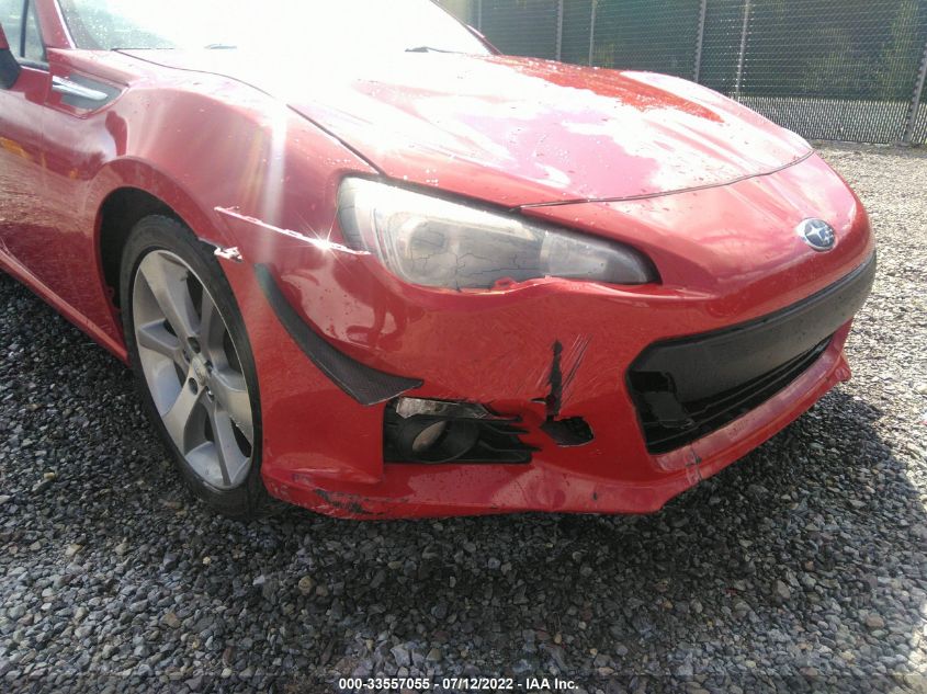 2013 SUBARU BRZ LIMITED JF1ZCAC16D1606238