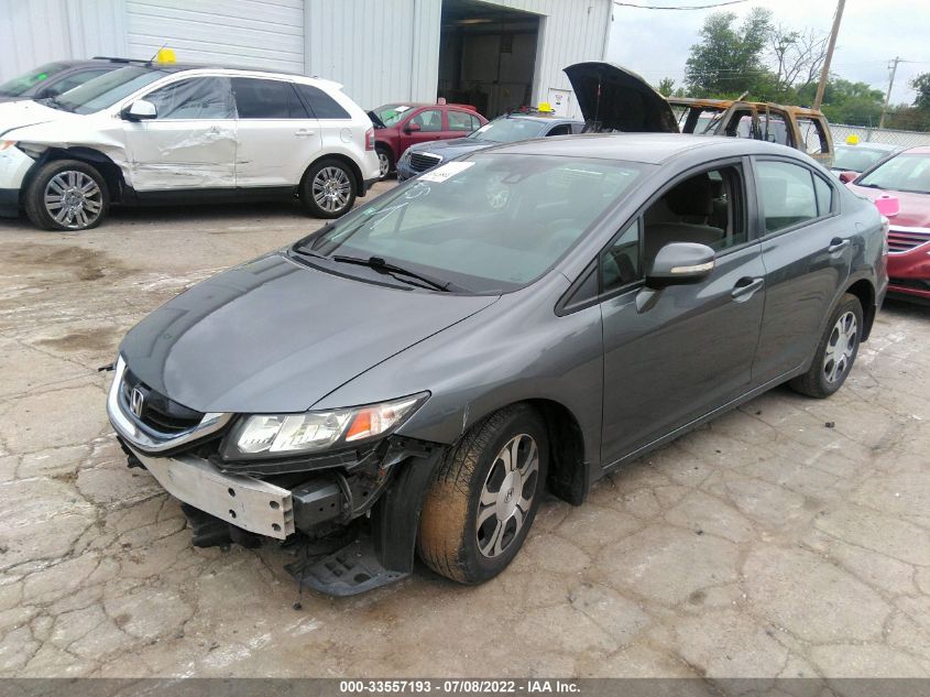 2013 HONDA CIVIC HYBRID 19XFB4F24DE003128