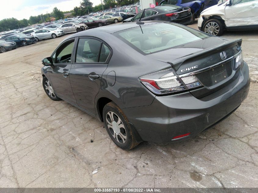 2013 HONDA CIVIC HYBRID 19XFB4F24DE003128