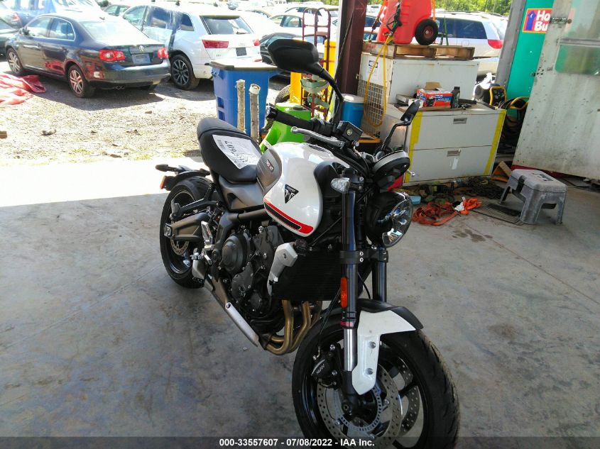 2022 TRIUMPH MOTORCYCLE TRIDENT 660 SMTL10UL0NTAW9618
