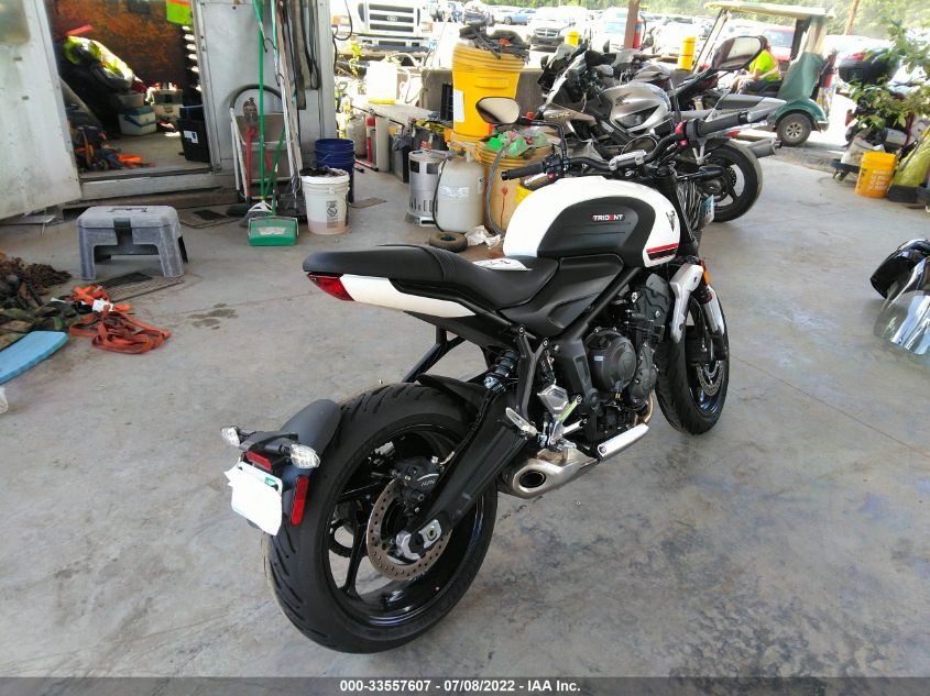 2022 TRIUMPH MOTORCYCLE TRIDENT 660 SMTL10UL0NTAW9618