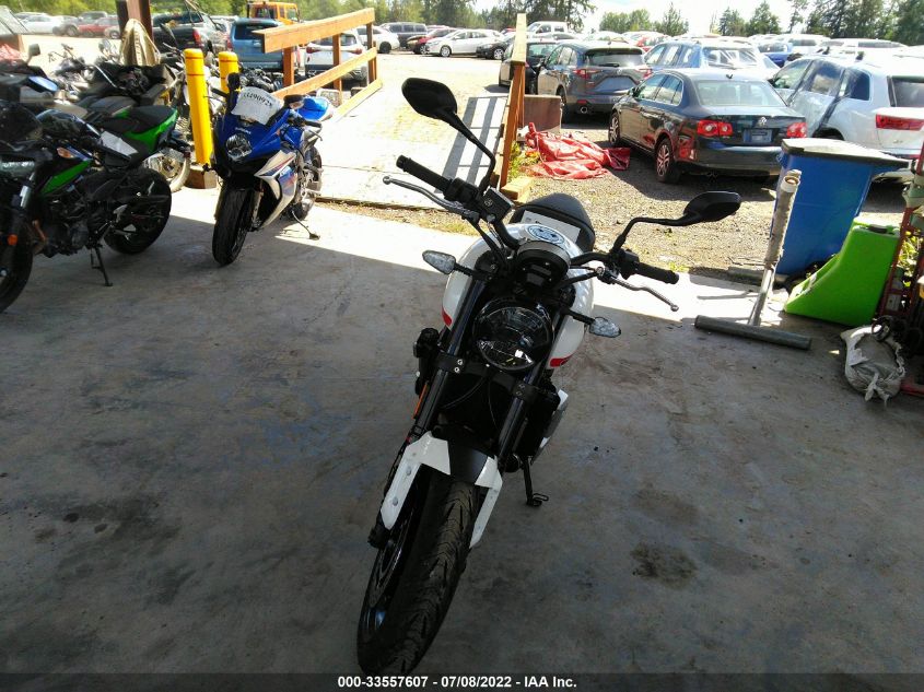 2022 TRIUMPH MOTORCYCLE TRIDENT 660 SMTL10UL0NTAW9618