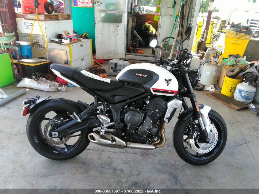 2022 TRIUMPH MOTORCYCLE TRIDENT 660 SMTL10UL0NTAW9618