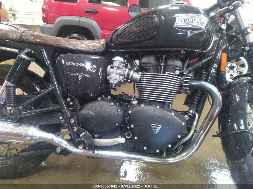 2016 TRIUMPH MOTORCYCLE BONNEVILLE T100 SMT910K12GT732327