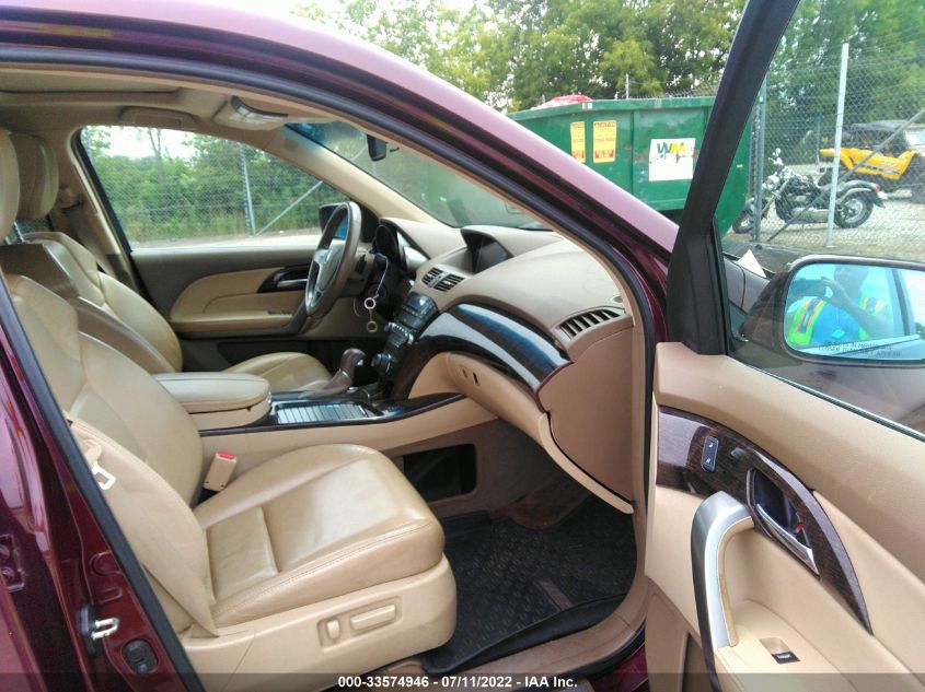 2013 ACURA MDX TECH PKG 2HNYD2H3XDH505590