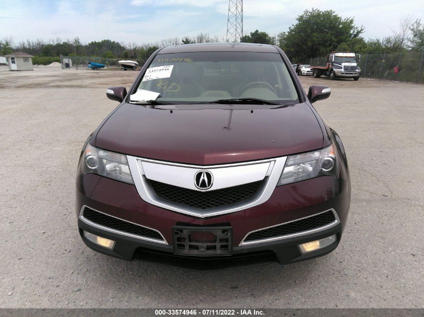 2013 ACURA MDX TECH PKG 2HNYD2H3XDH505590