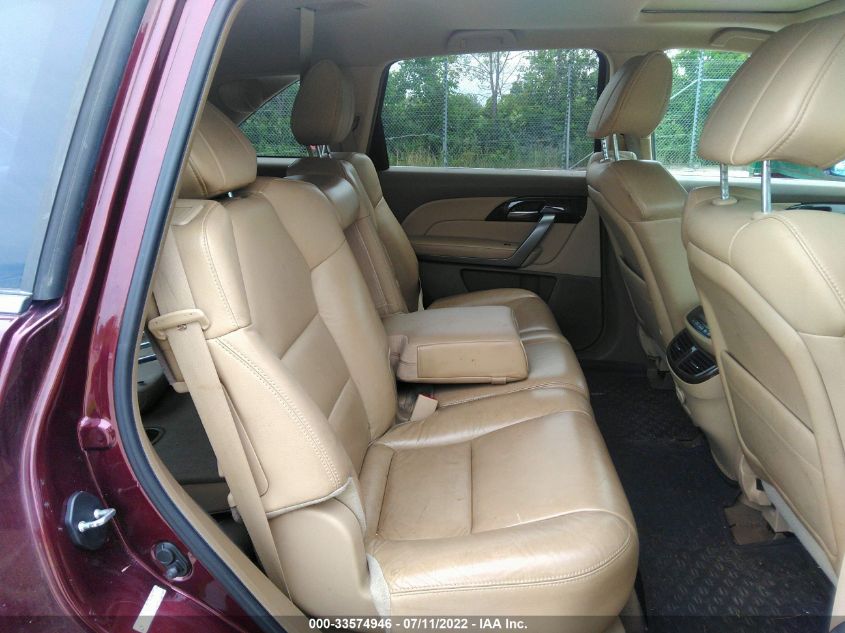 2013 ACURA MDX TECH PKG 2HNYD2H3XDH505590