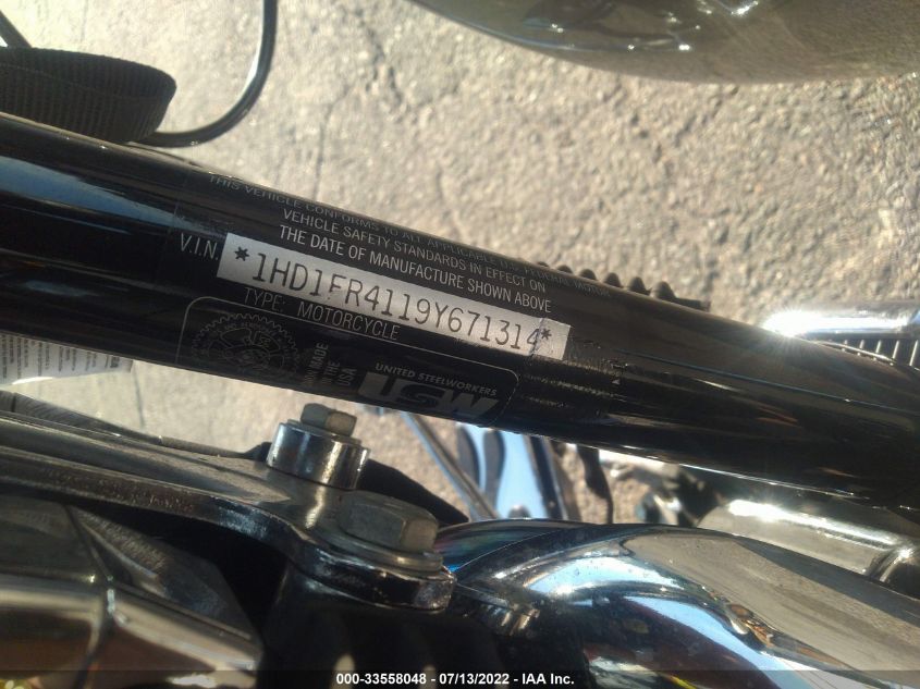 2009 HARLEY-DAVIDSON FLHRC 1HD1FR4119Y671314
