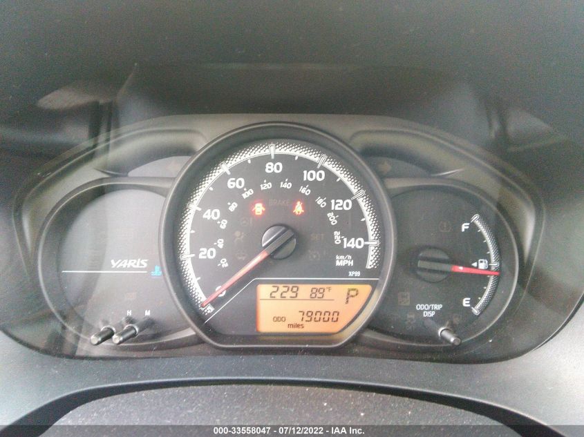 2015 TOYOTA YARIS L/SE/LE VNKKTUD31FA044157