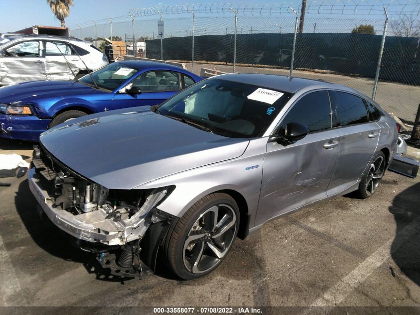 2022 HONDA ACCORD HYBRID SPORT 1HGCV3F2XNA000535