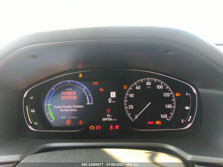 2022 HONDA ACCORD HYBRID SPORT 1HGCV3F2XNA000535