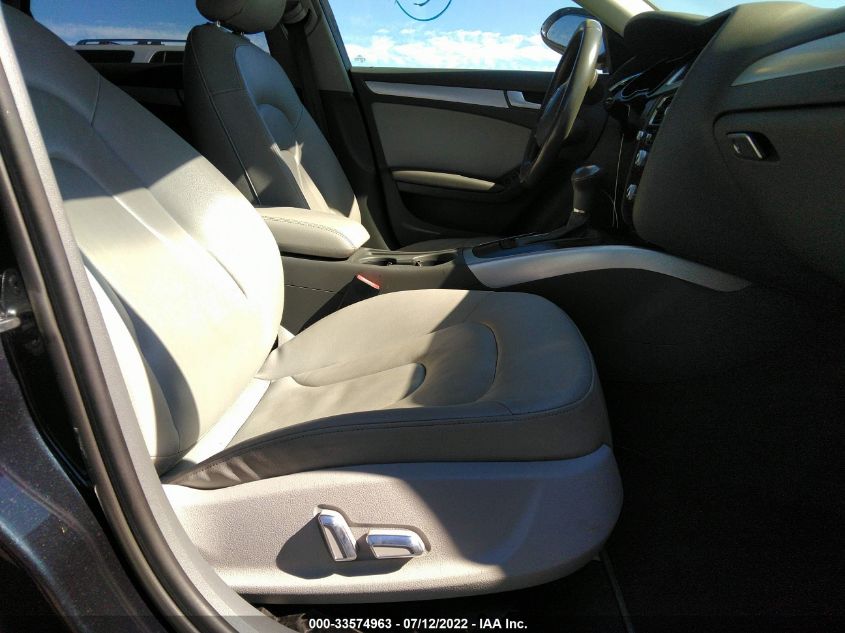 2013 AUDI A4 PREMIUM WAUAFAFL3DA163975