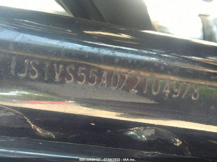 2007 SUZUKI VL800 JS1VS55A072104978