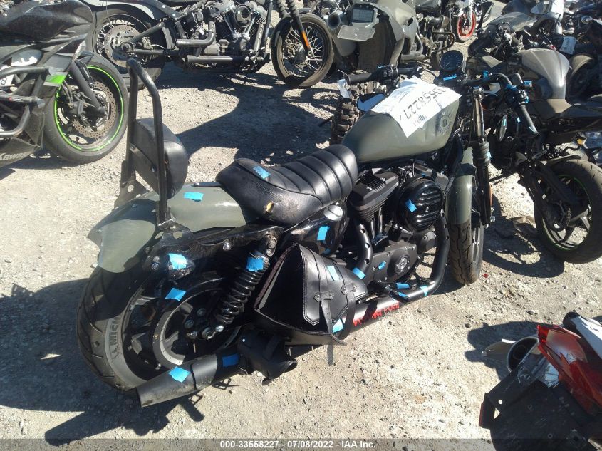 2021 HARLEY-DAVIDSON XL883 N 1HD4LE222MB401885