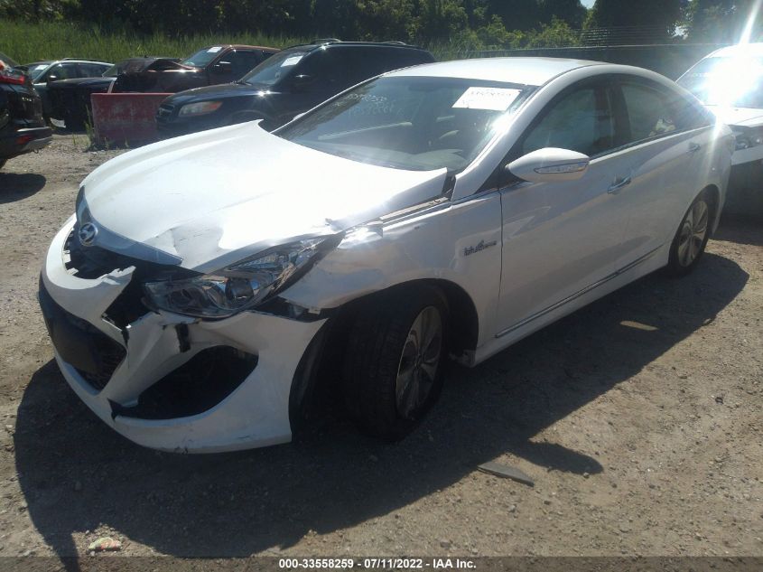 2013 HYUNDAI SONATA HYBRID LIMITED KMHEC4A48DA089365