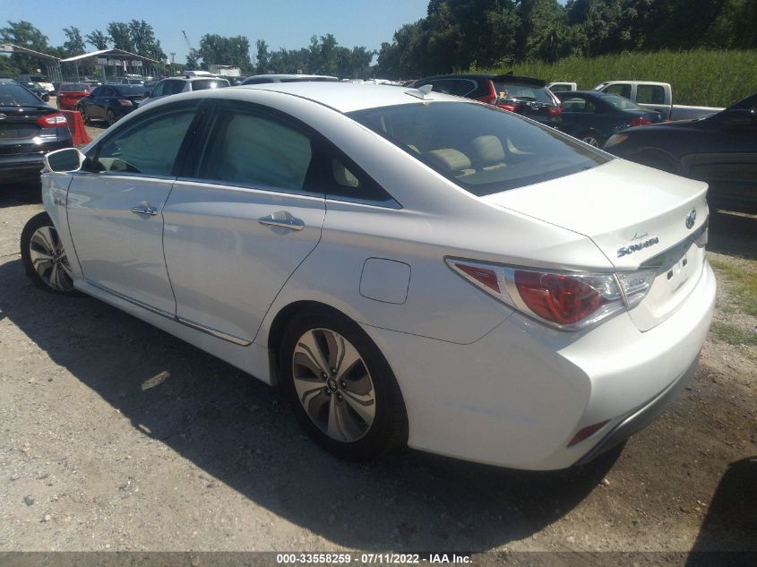 2013 HYUNDAI SONATA HYBRID LIMITED KMHEC4A48DA089365
