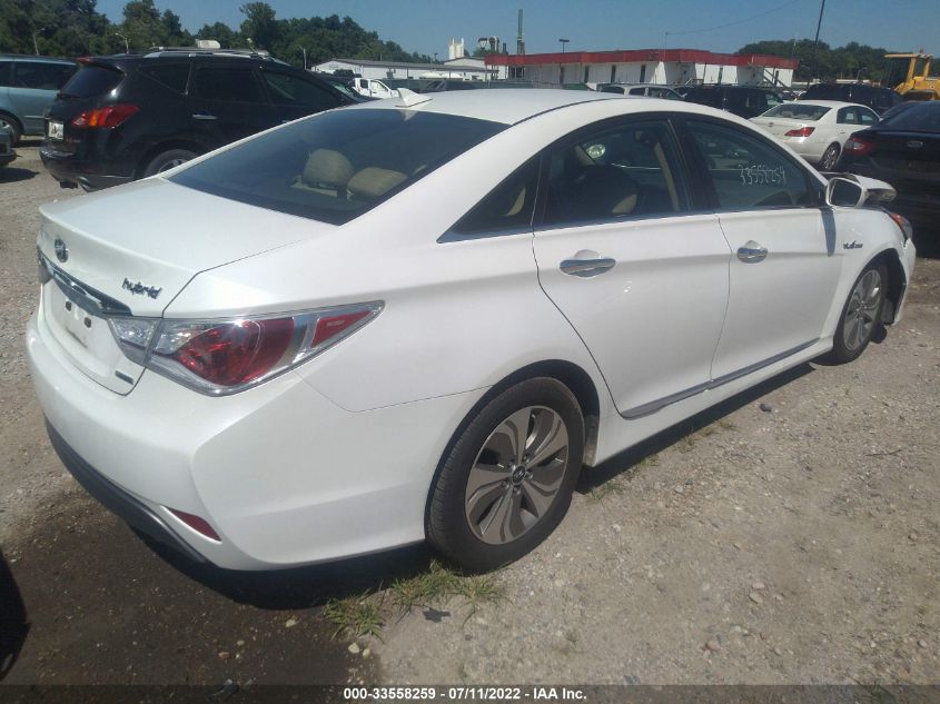 2013 HYUNDAI SONATA HYBRID LIMITED KMHEC4A48DA089365