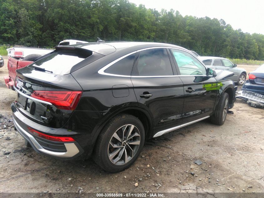 2021 AUDI Q5 SPORTBACK PREMIUM PLUS WA15AAFY3M2080940