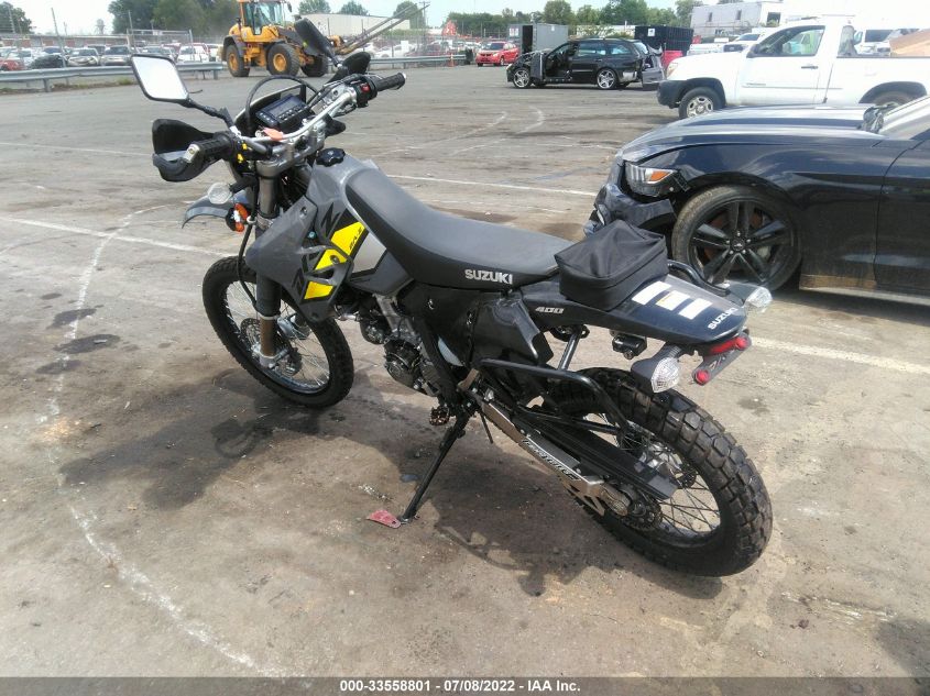 2022 SUZUKI DR-Z400 S JS1SK43A4N7100514