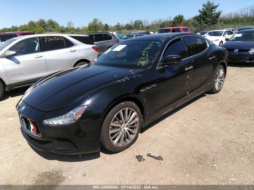2015 MASERATI GHIBLI S Q4 ZAM57RTA9F1142078