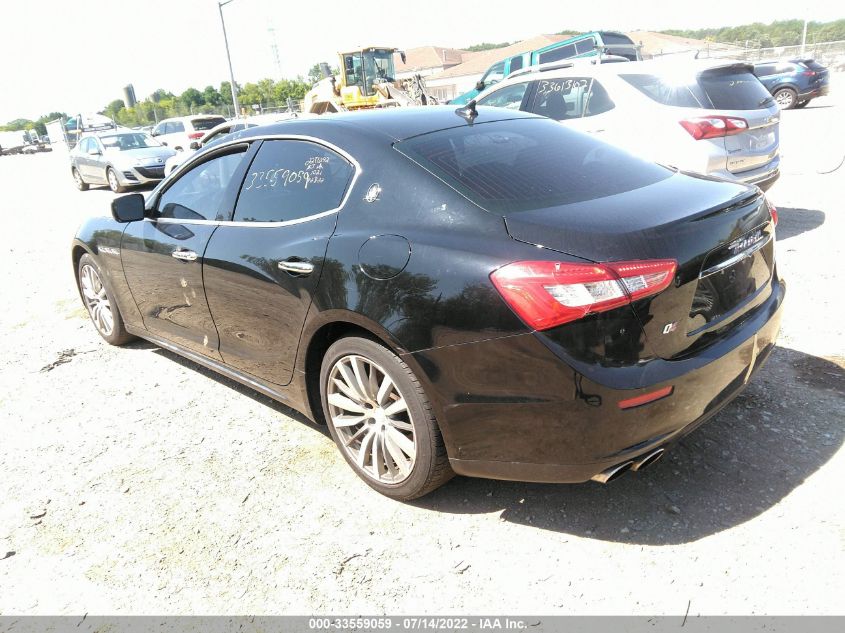 2015 MASERATI GHIBLI S Q4 ZAM57RTA9F1142078