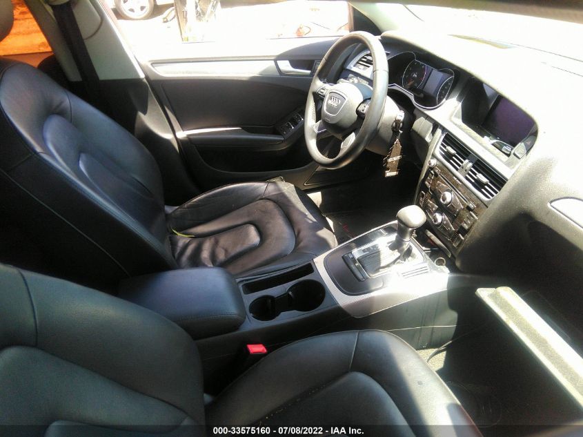 2014 AUDI A4 PREMIUM WAUAFAFL2EN030117