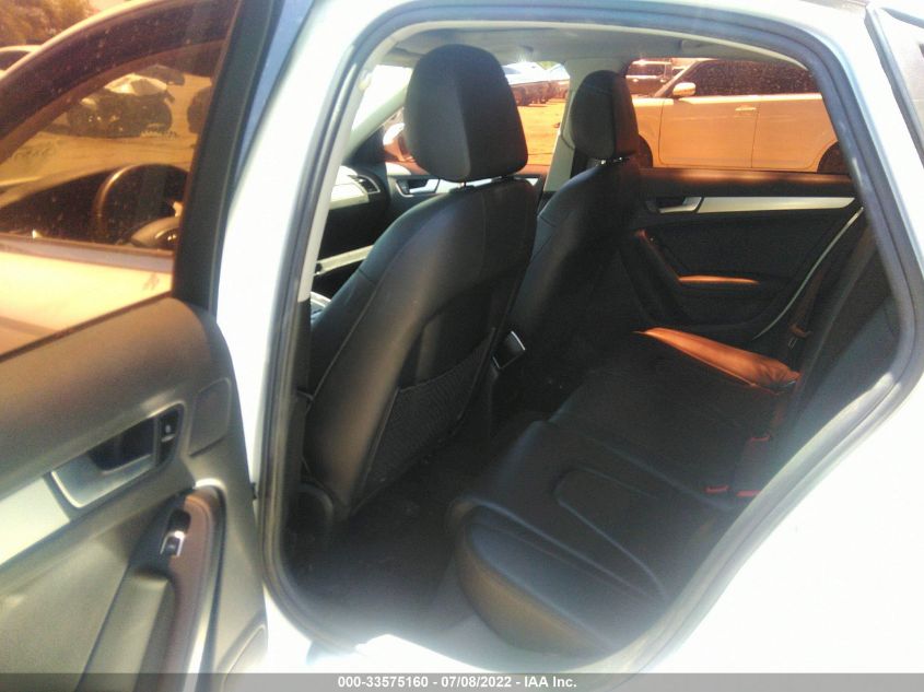 2014 AUDI A4 PREMIUM WAUAFAFL2EN030117